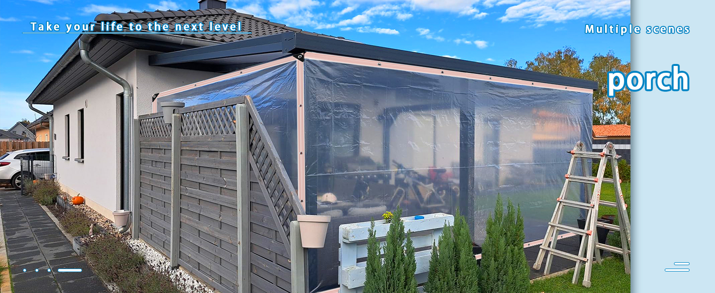 Transparent tarp