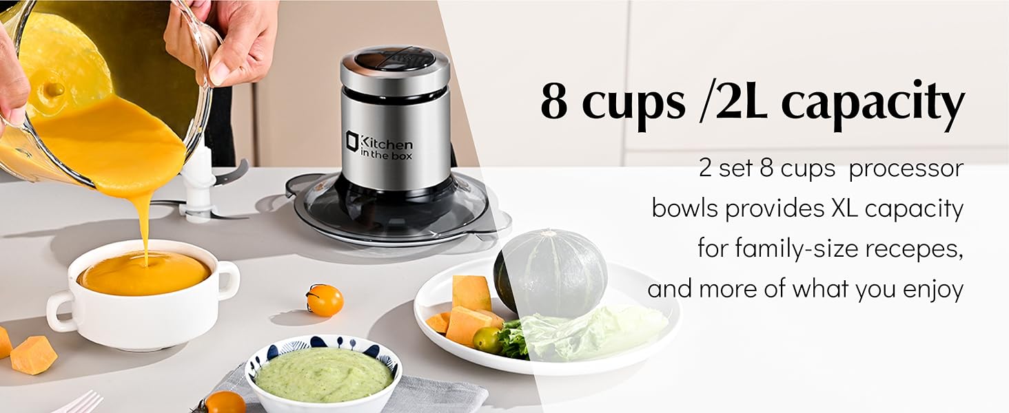 8 cups