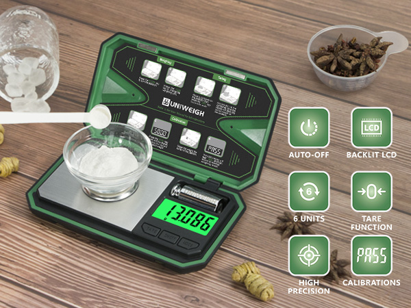 mg scale for weighing powders