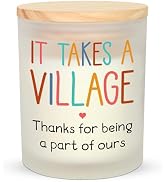 OASSIE Thank You Gifts for Women Men - Vanilla Lavender Candle 10 oz - Valentine Appreciation Gif...