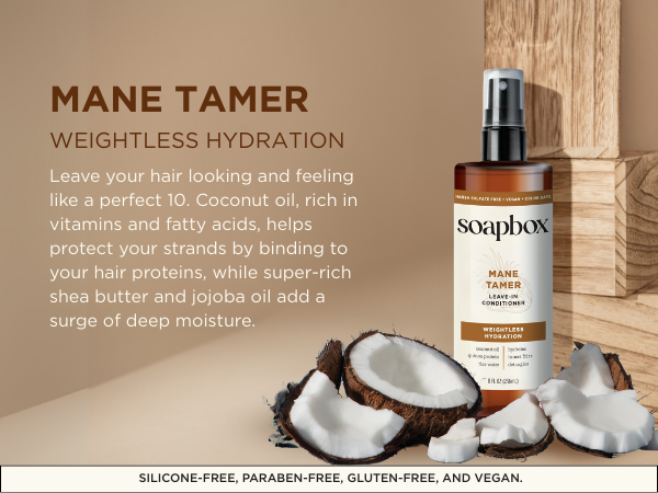 coconut hair spray hair detangler spray curl cream for curly hair hair styling products
