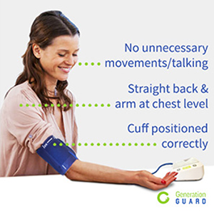 generation guard upper arm blood pressure monitor