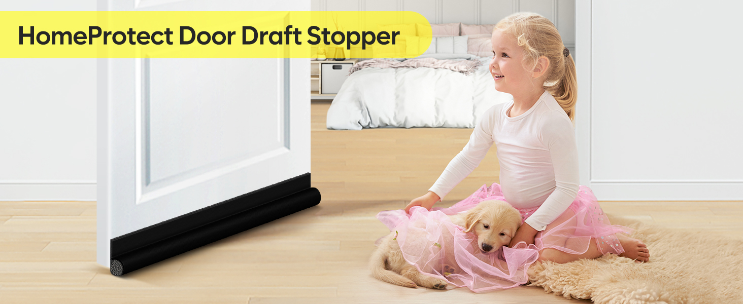 door draft stopper for bottom of door