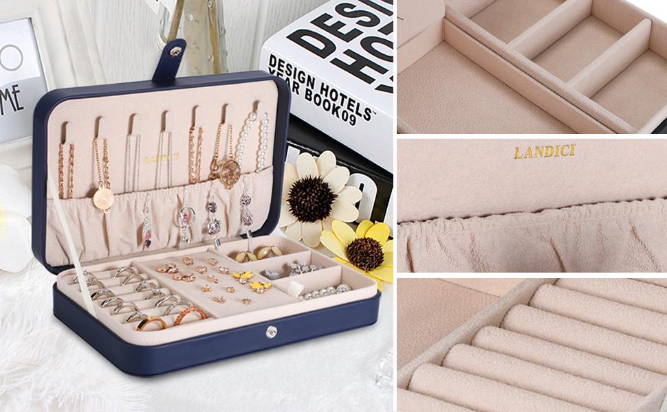All in one jewelry organizer box