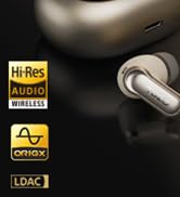 TOZO NC20 Pro Active Noise Cancelling Wireless Earbuds with Smart Touch Screen, LDAC Hi-Res Audio...