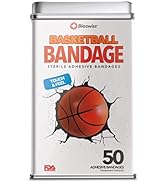 BioSwiss Bandages, Basketball Shaped Self Adhesive Bandage, Latex Free Sterile Wound Care, Fun Fi...