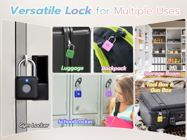 Gym Locker Lock Fingerprint Lock