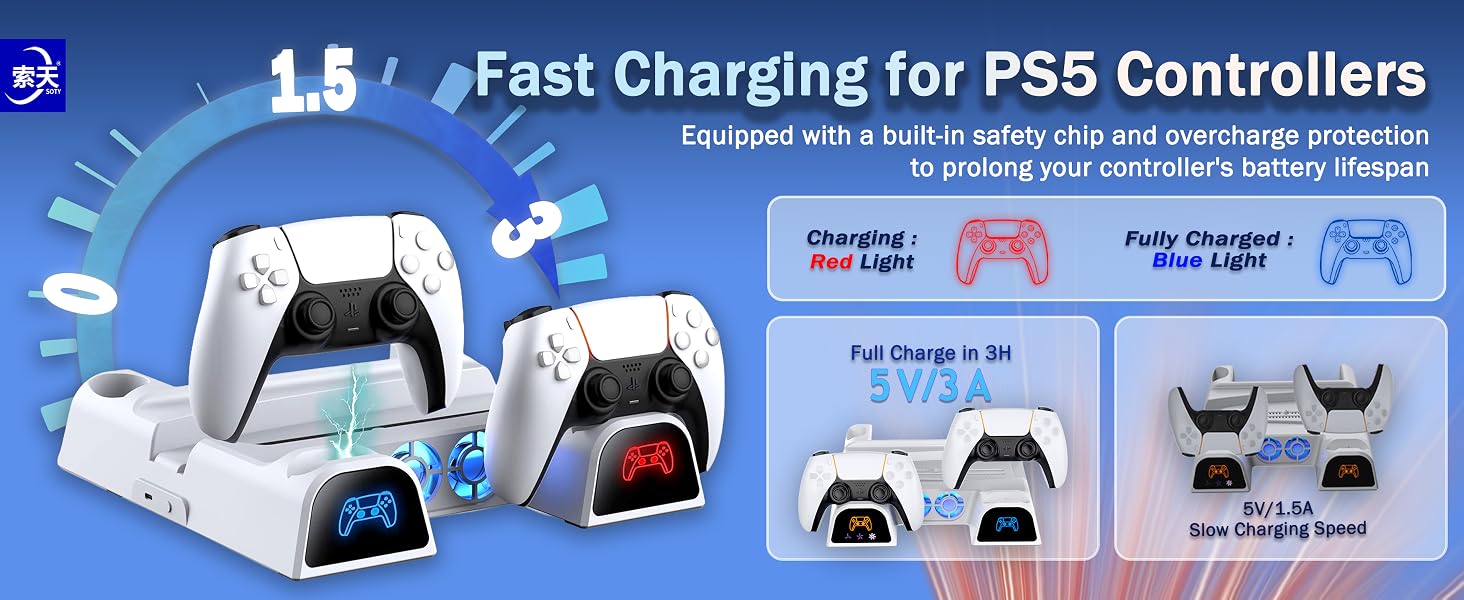 ps5 charging stand