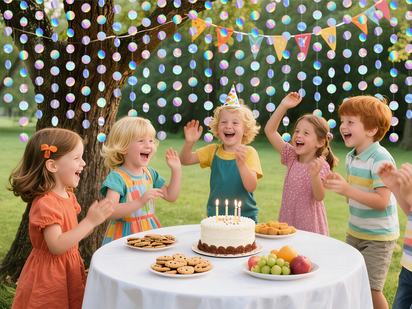 Star garland happy birthday banner congratulations banner streamers party decorations