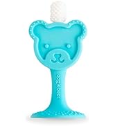 oogiebear Infant-to-Toddler Training Teether Toothbrush - 0-2 Years - 360° Soft Silicone, Promote...