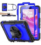 SEYMAC stock Tablet Case for Lenovo Tab One (TB305FU) 8.7 inch Drop-Proof Protection Cover with 3...
