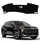 KEPHTH Dash Dashboard Cover for 2025 2026 Kia Sportage Accessories Polyester Dash Board Mat Pad f...