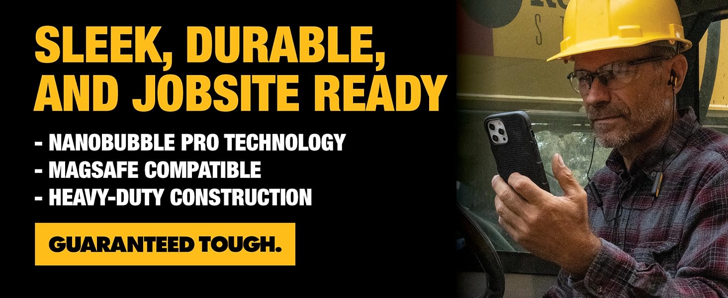 Dewalt Magnetic case is sleek, durable and jobsite ready