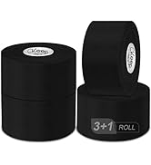 CKeep Athletic Tape, 4 Pack Black Sports Tape, Very Sturdy No Glue Residue, Wrist Ankle Tape for ...