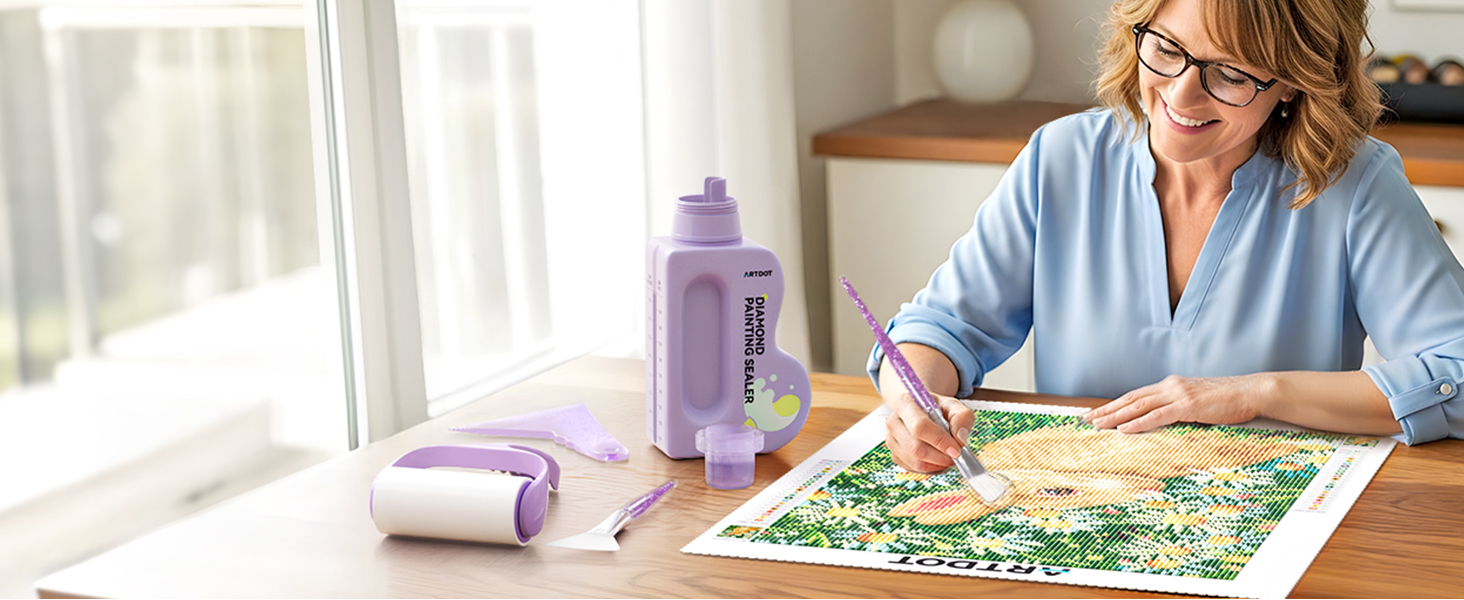 diamond painting supplies