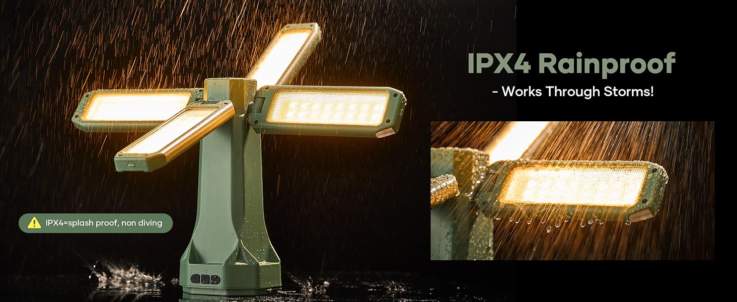 Camping Lantern & Flashlight Rechargeable