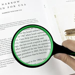 Magnifying glass application