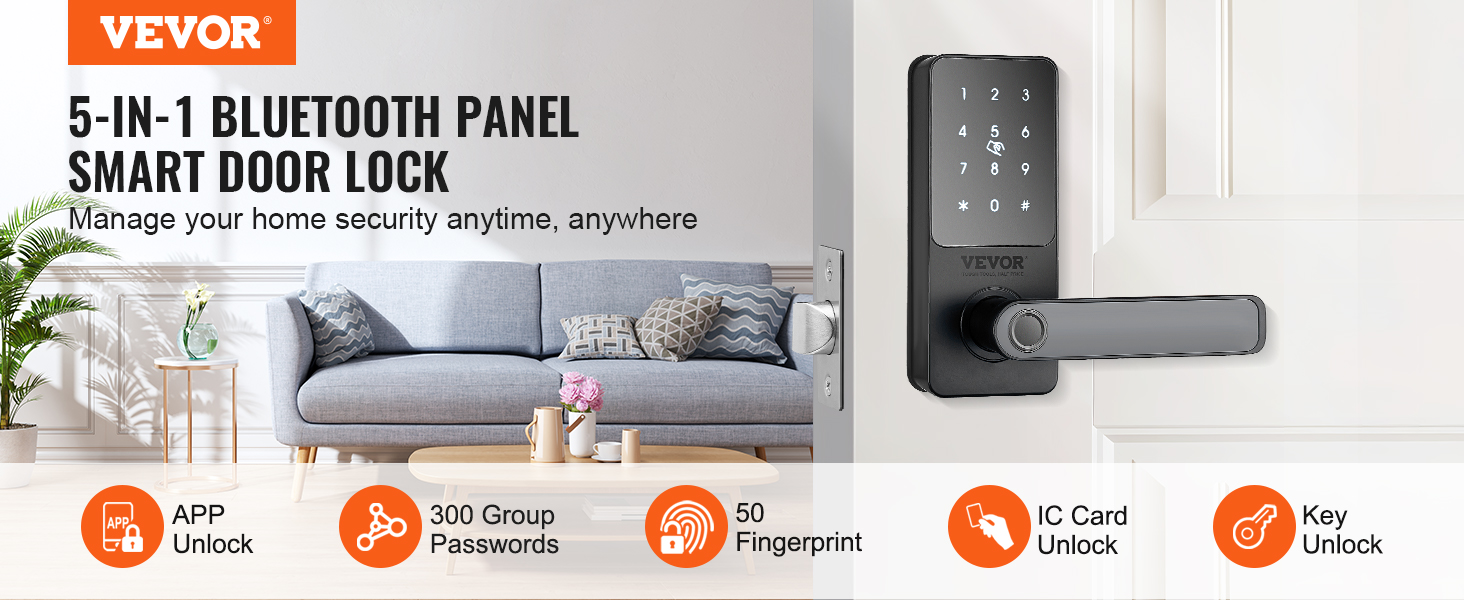 keyless entry door lock