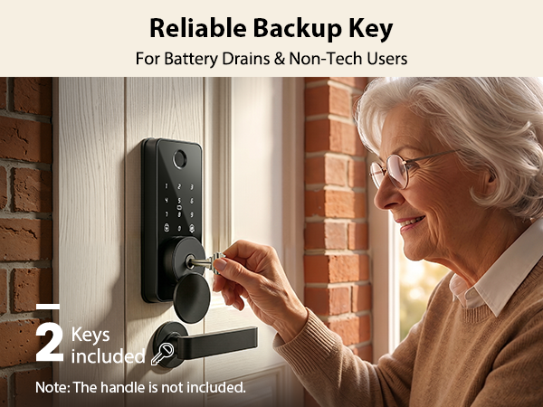 Mechanical key unlock