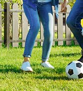 Soccer Goal, Kids Soccer Goals for Backyard Set, 2 Pack of Portable Pop Up Soccer Net with Soccer...