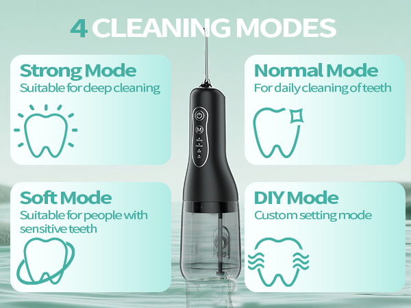 4 Cleaning Modes
