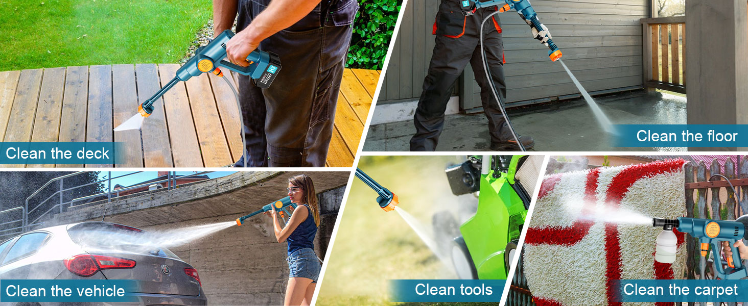 cordless pressure washer