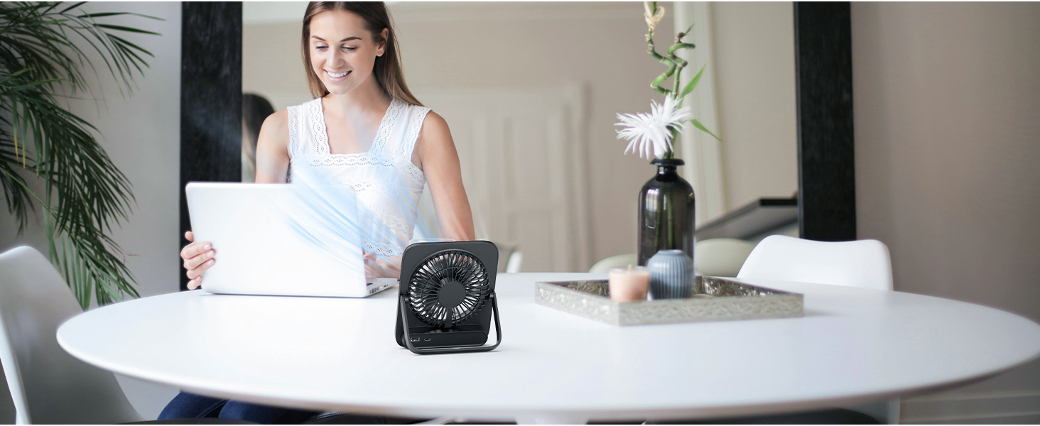 rechargeable fan portable