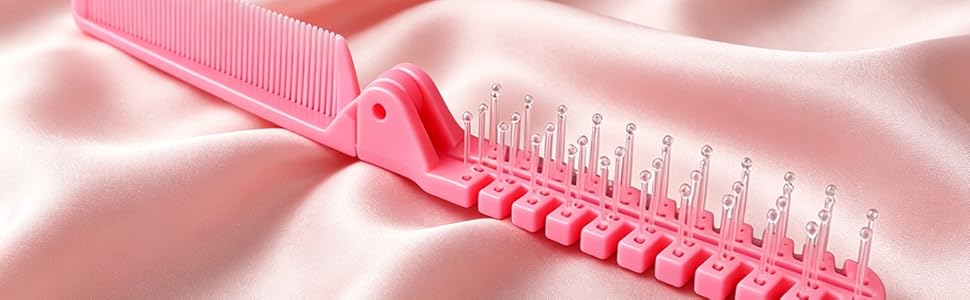 folding hair brush