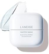 LANEIGE Water Bank Blue Hyaluronic Gel Moisturizer: Lightweight Hydrating Face Gel with Mint Extr...