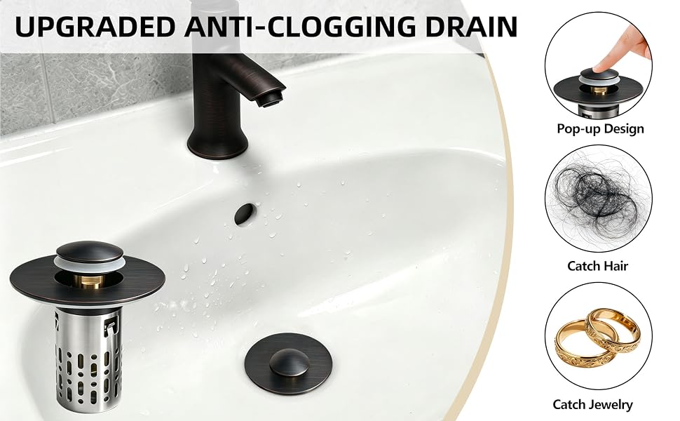 Bathroom Sink Stopper