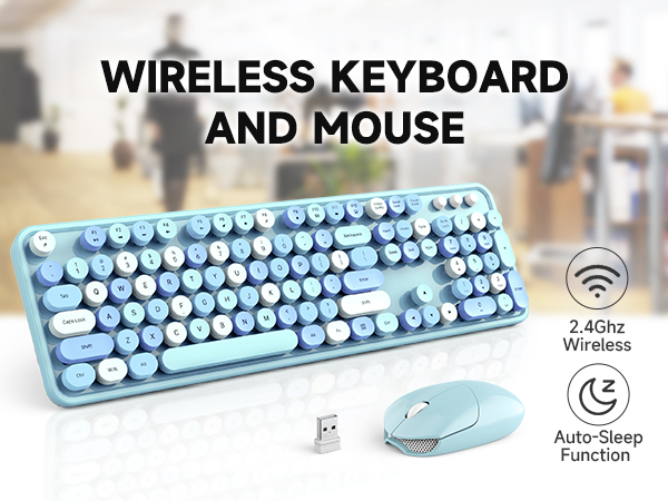 Keyboard and Mouse Wireless