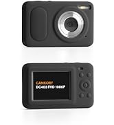 SQERO Silicone Camera Case for CAMKORY DC403 Digital Camera, Soft Case Cover Slim Rubber Camera S...