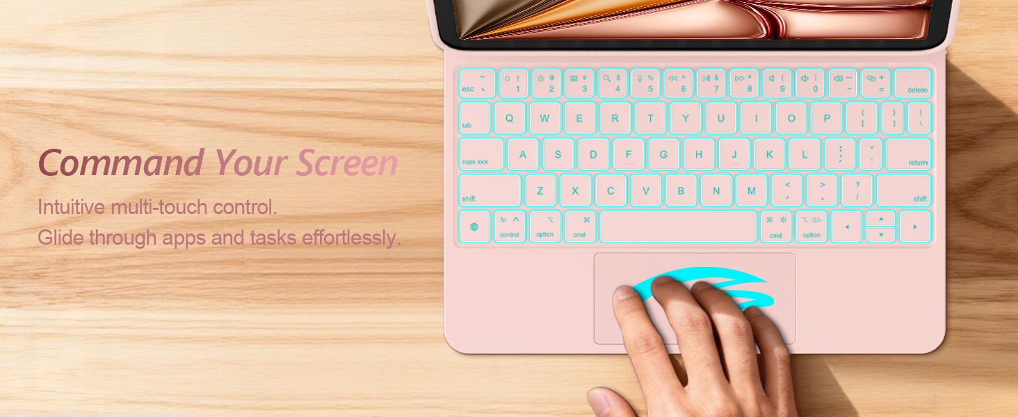for iPad Air 11-inch keyboard touchpad