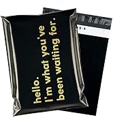 RUSPEPA Poly Mailer Shipping Bag with Self Sealing, Business Text Printed Design 2.3 Mil Heavy Du...