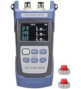 Duogalia PON Optical Power Meter with SC/FC UPC Connector, Fiber Optic Test Equipment for PON Net...
