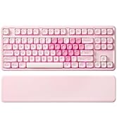 YUNZII B87 Wireless Mechanical Keyboard,QMK/VIA Programmable,TKL Layout 87 Keys,BT/2.4G/USB-C,Hot...