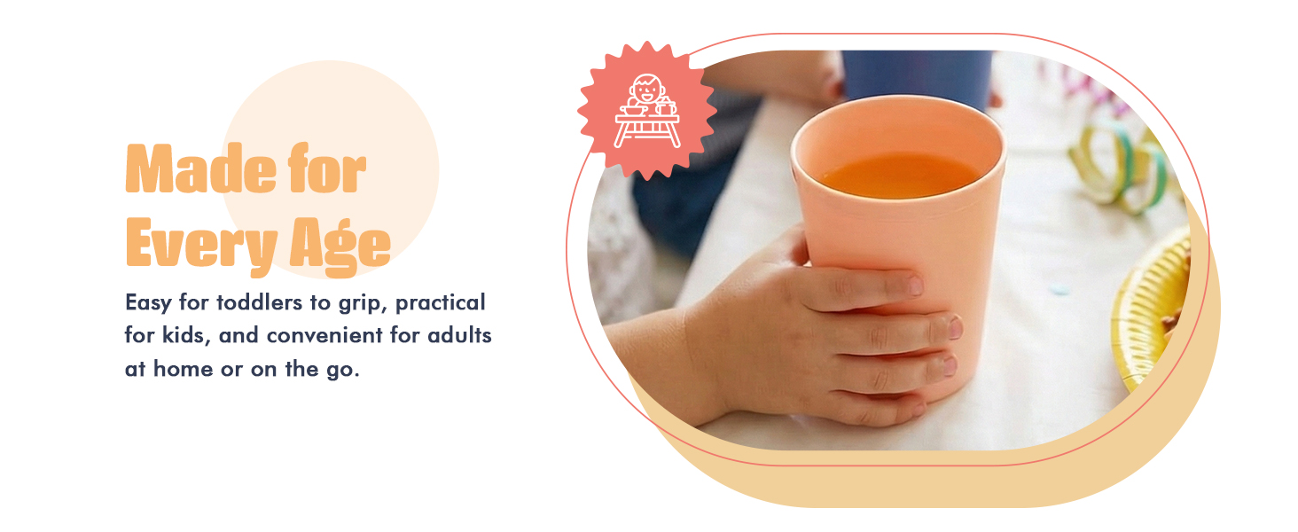 Small Reusable Cups –8 oz