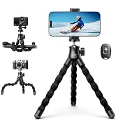 Lamicall Tripod for iPhone - 11'' Mini Phone Tripod with Wireless Remote, Flexible iPhone Tripod ...