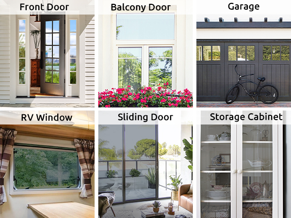glass door window film