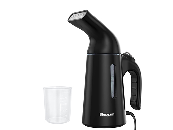 Blesgam Steamer for Clothes 700W, Fast Heat-up in 40S, 120ML Water Tank, 25g/min Strong Penetrati...