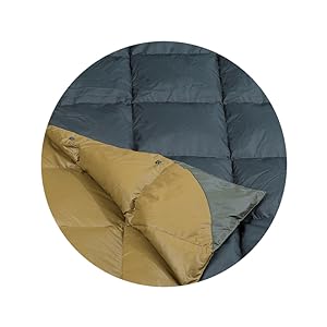 Down Camping Blanket for cold weather