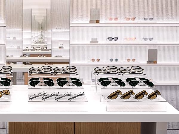 Acrylic Risers for Retail or Brand Store