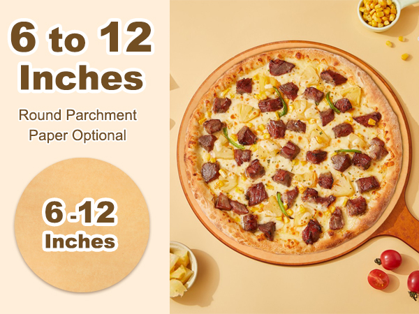 12 inch parchment paper rounds