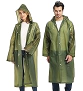 army green adult raincoat