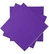 Surprisist 240 Count Dinner disposable Napkins Paper Purple Napkin for Cocktail Birthday, Wedding...