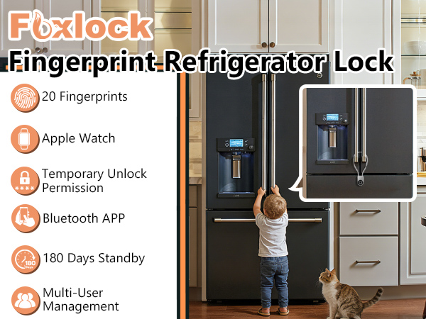Foxlock Fingerprint Cable Lock