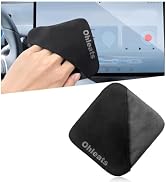 Ohleats Car Screen Cleaner, Microfiber Cleaning Pad, Square | Lint-Free & Scratch-Safe, Glove-Sty...