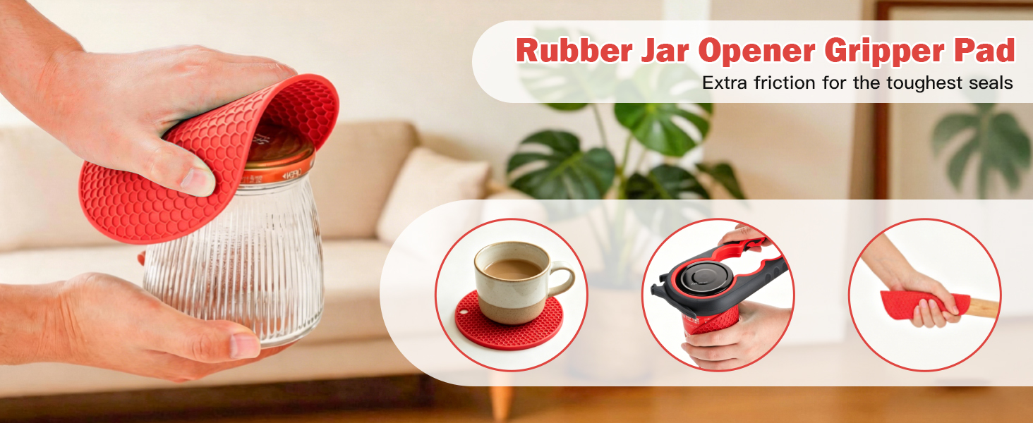 jar opener gripper pad