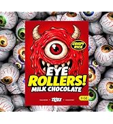 Halloween Candy Eyeballs, 11oz Peanut Butter Large Googly Eyes Chocolate | Halloween Candy Chocol...