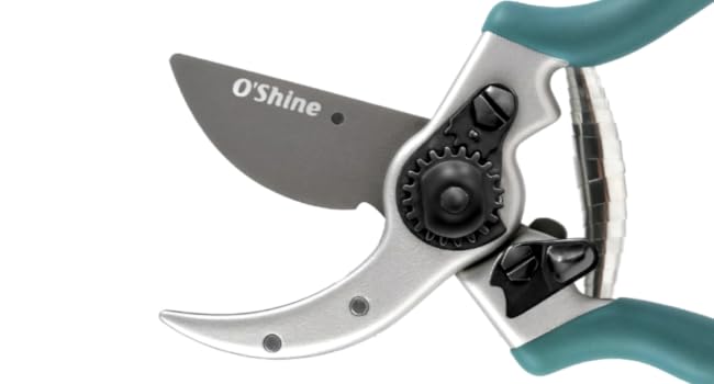 Bypass pruner full mode wide opening jaw to cut max 1 inch heavy duty thick tree branches